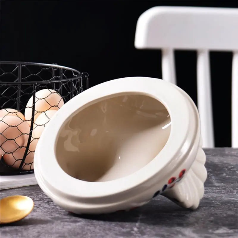 panier a oeuf poule couvercle