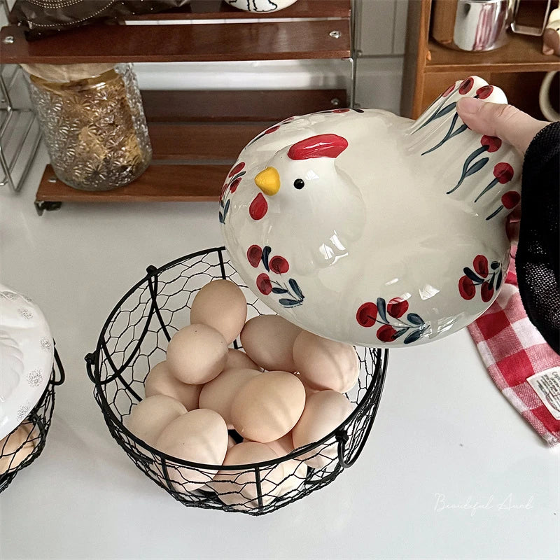 panier a oeuf poule robuste