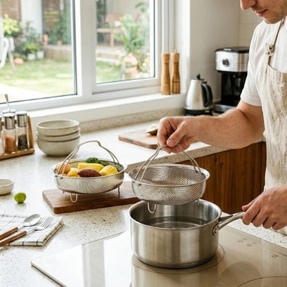 panier vapeur inox steaminox casserole