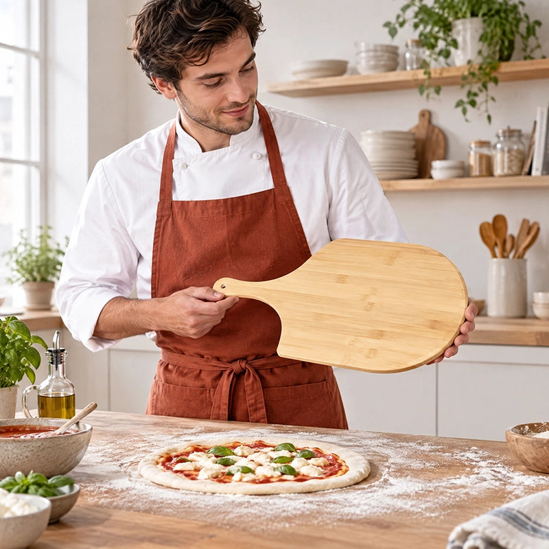 pelle à pizza bamboupizz efficace
