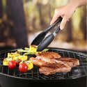 Lot De 3 Pinces De Cuisine En Acier Inoxydable - Poignée Antidérapante, Pour Barbecue, Viande, Pâtes, Salade - 3