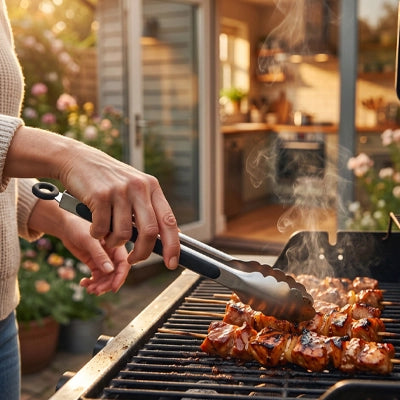 pince barbecue grilleasy anti brulure