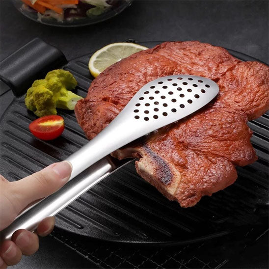 pince cuisine inox flexgrip grillade