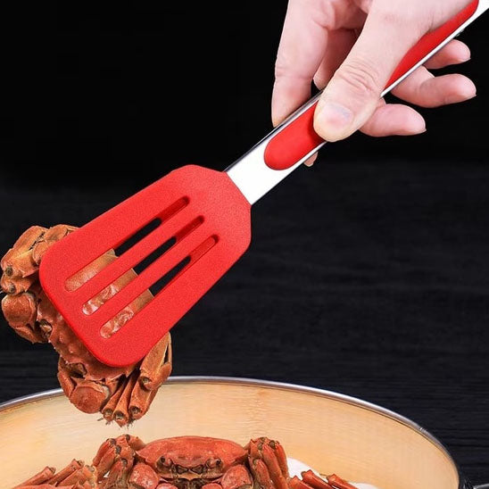 pince cuisine mastergrip rouge
