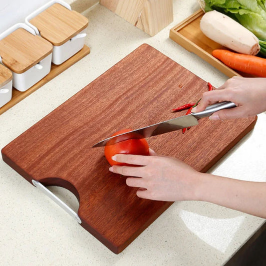 planche a decouper en bois ebonyx