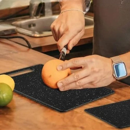 planche-a-decouper-stonecut-noir-orange