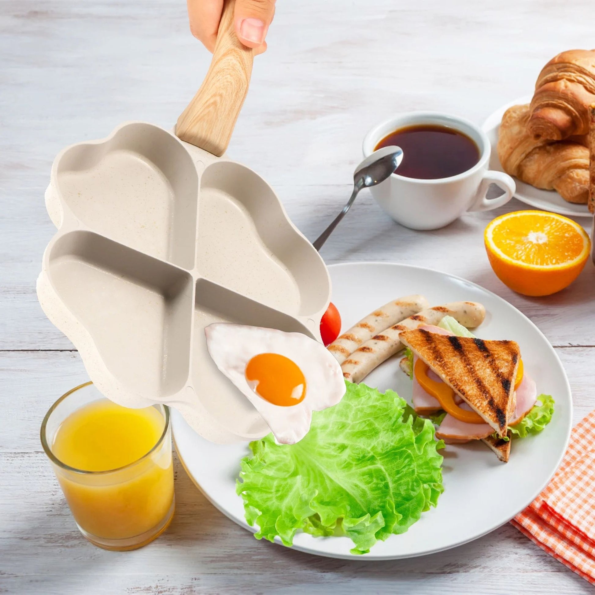 poele a compartiments cooklove petit dejeuner