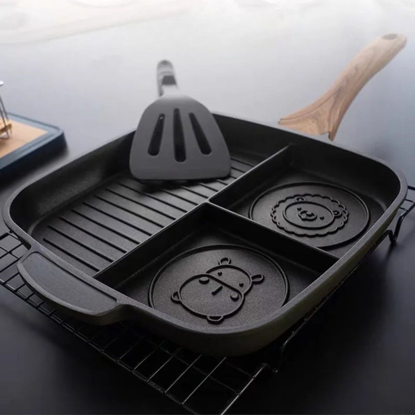 poele a frire panimal antiadhesif