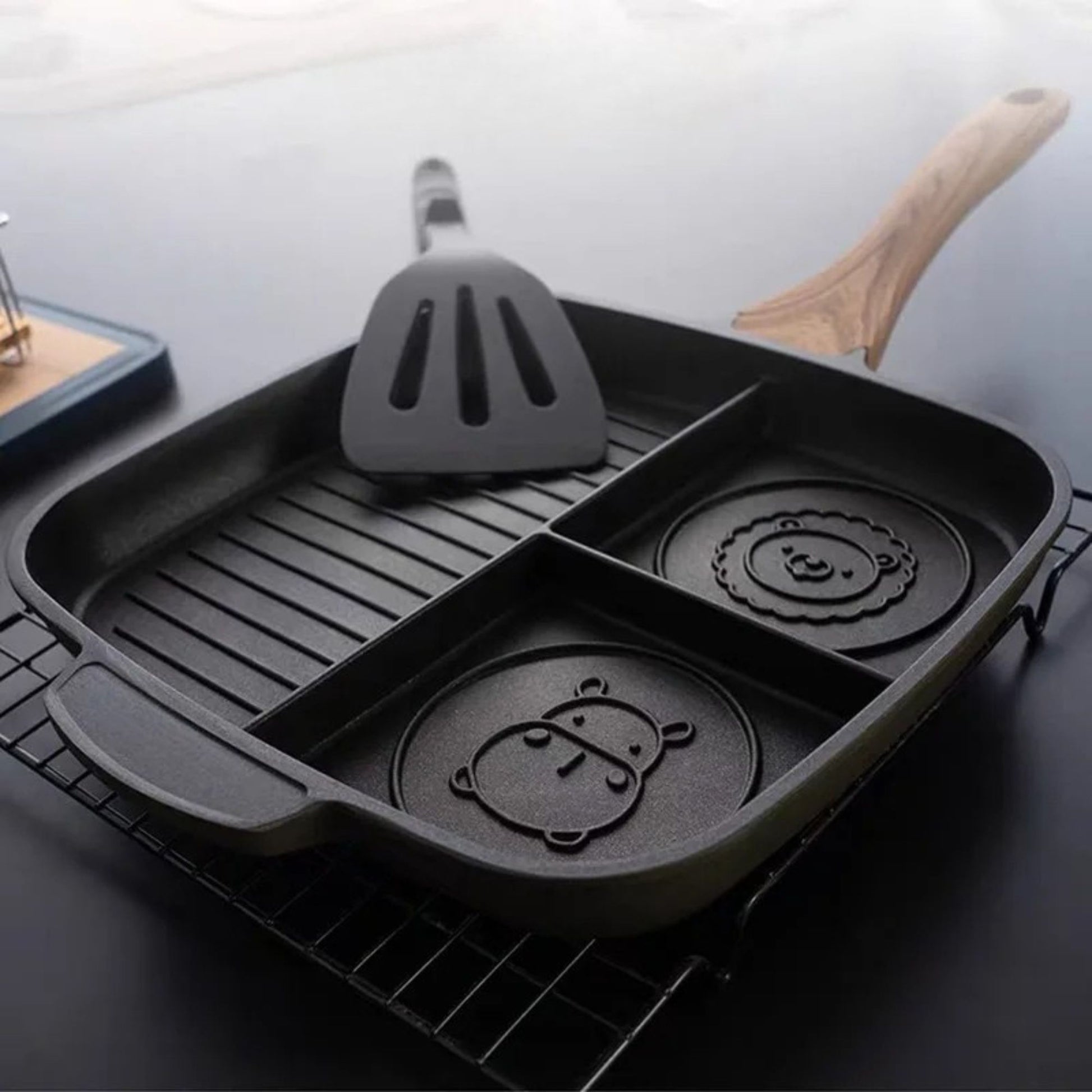 poele a frire panimal antiadhesif