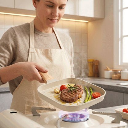 poêle à griller grillcook saine