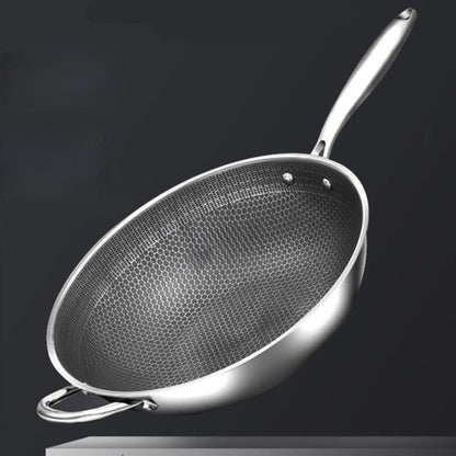 poele à wok nid d abeille design