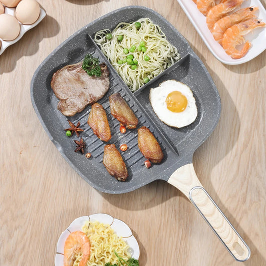 poele compartimentee triocook