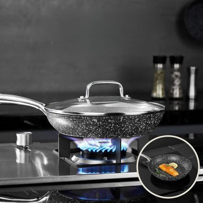 poele-sans-teflon-avec-couvercle-noir