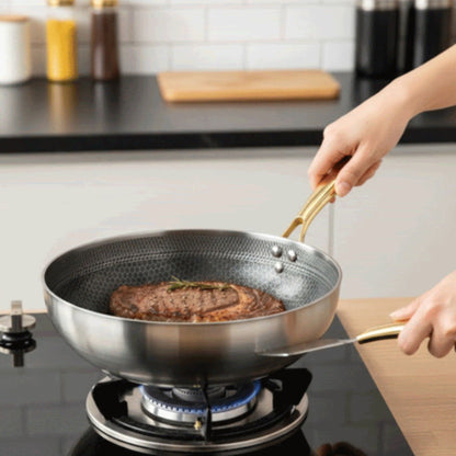 poele wok nid abeille pratique
