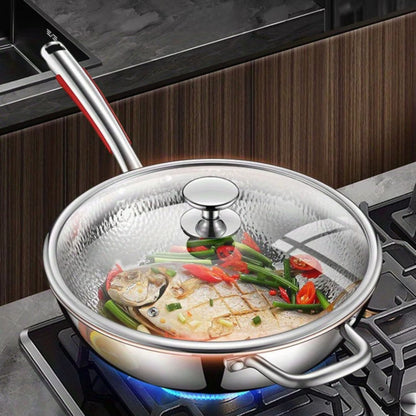 poele wok titane polyvalente