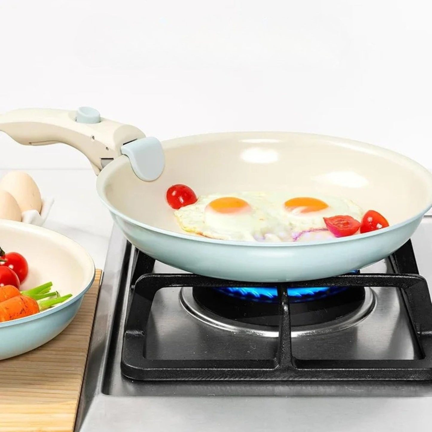 poeles poignees amovibles moducook bleu tous feux