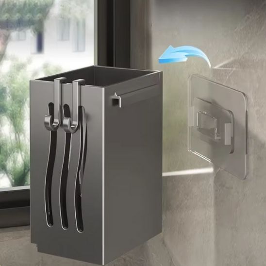 porte ustensiles mural cookwal adhesif
