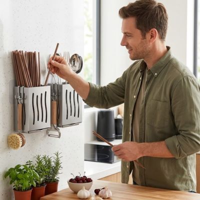 porte ustensiles mural cookwal pratique