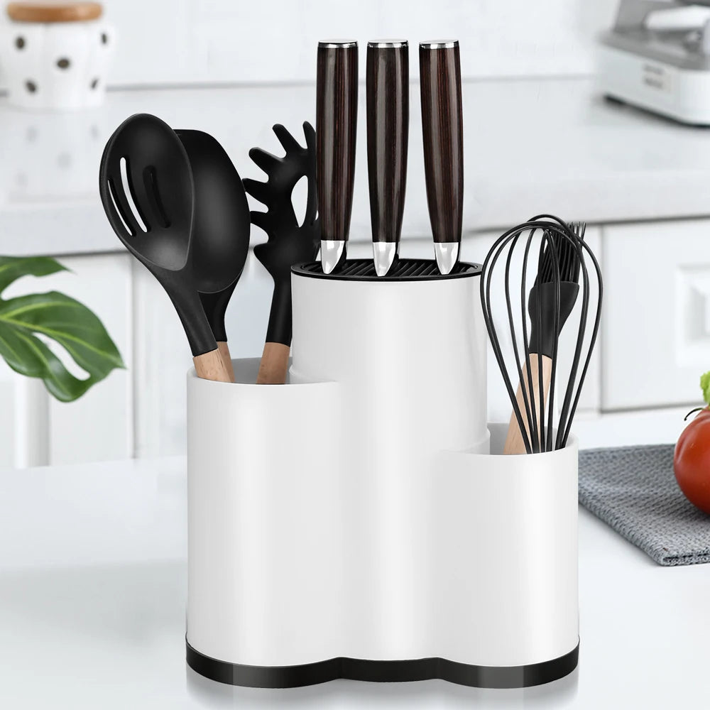 pot ustensiles cuisine 3 compartiments design