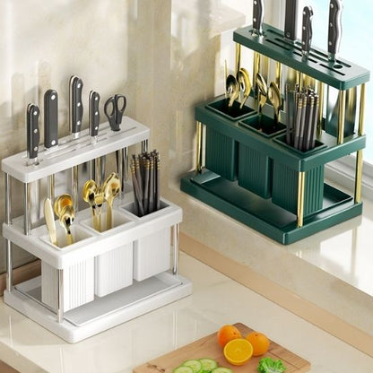 pot ustensiles cuisine porte couteau utensirack 