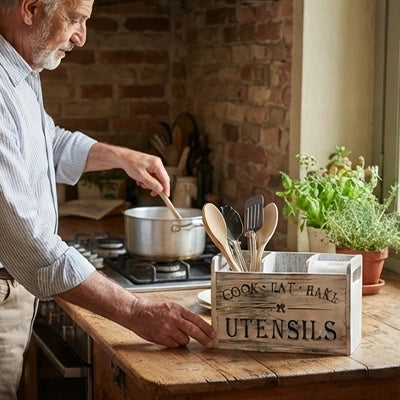 pot ustensiles cuisine tribois pratique