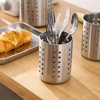 pot ustensiles inox couvert