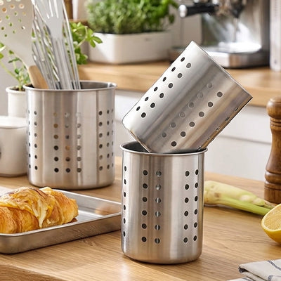 pot ustensiles inox polyvalent