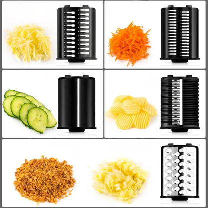 râpe à légumes électrique puissante polyvalente