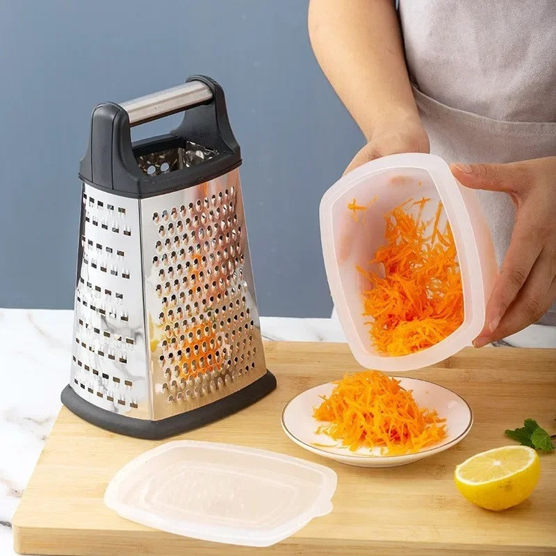 Râpe à Légumes Manuelle, Broyeur à Fromage à Ventouse Sécurisée avec 5 Lames Interchangeables pour Carottes (WHITE Râpe à Légumes Manuelle, Broyeur à Fromage à Ventouse Sécurisée avec 5 Lames Interchangeables pour Carottes (WHITE