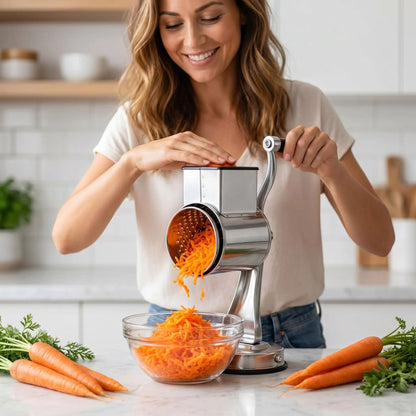 râpe à légumes manuelle rapinox carottes