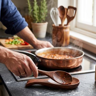 repose cuillere en bois koru compact