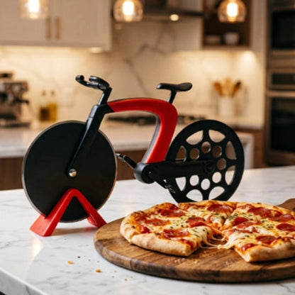 roulette à pizza rollbike rouge