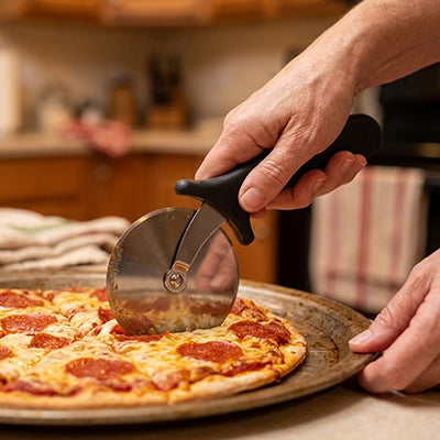 roulette à pizza rollcut noir