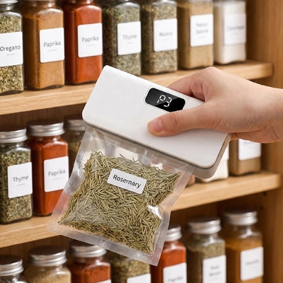 scelleuse sachet ecozip epices
