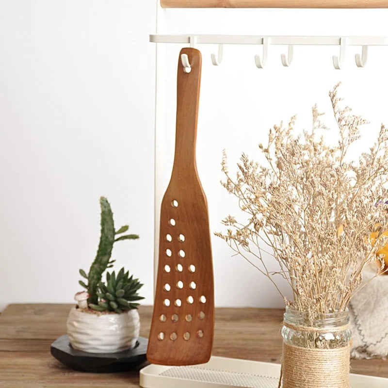 spatule en bois filtrante sechage