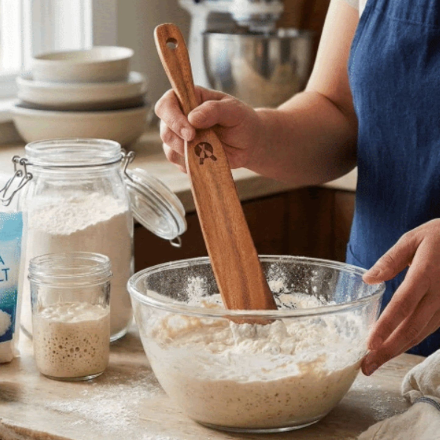 spatule en bois skog melange