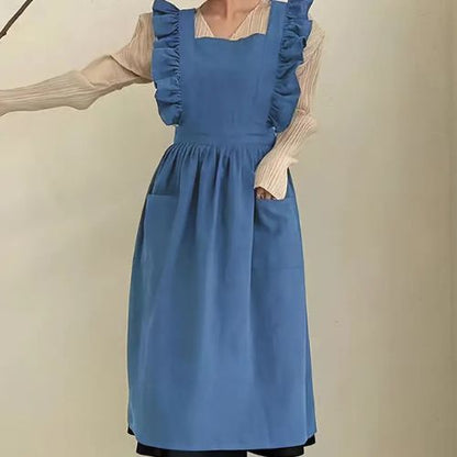 tablier-cuisine-a-volants-bleu