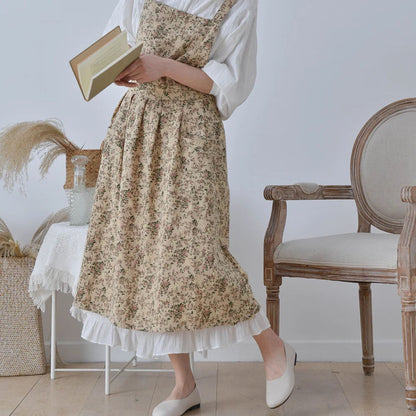 tablier de cuisine femme boheme couvrant