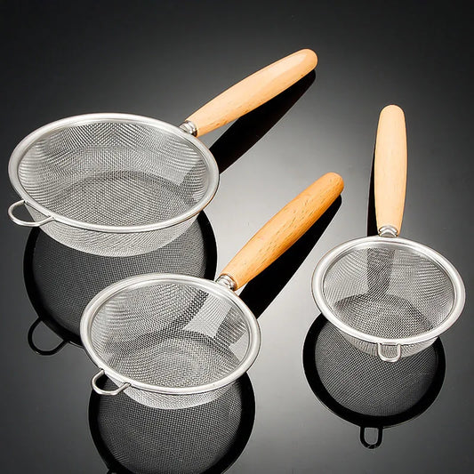 tamis de cuisine trois pieces inox