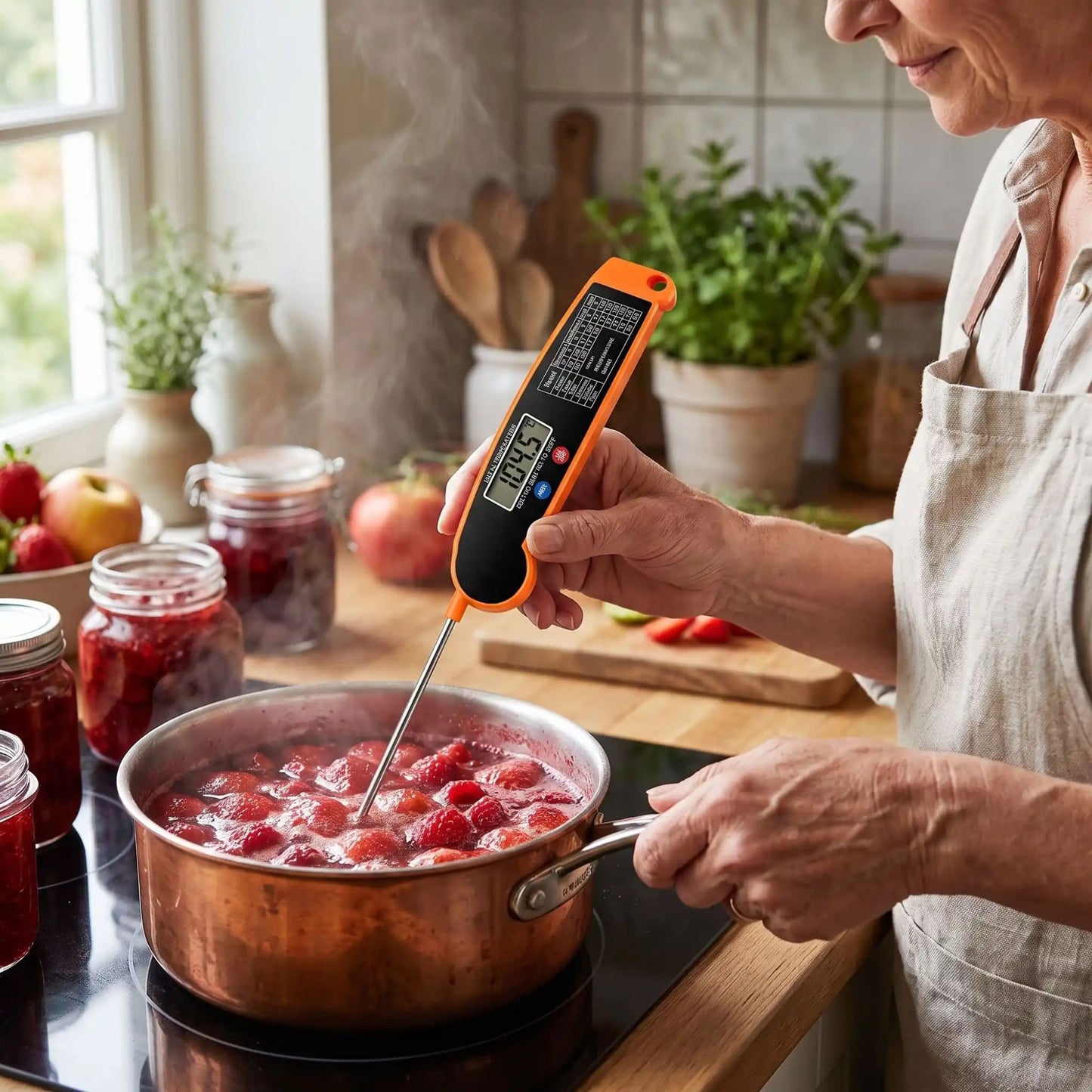 thermomètre de cuisine thermex  confiture