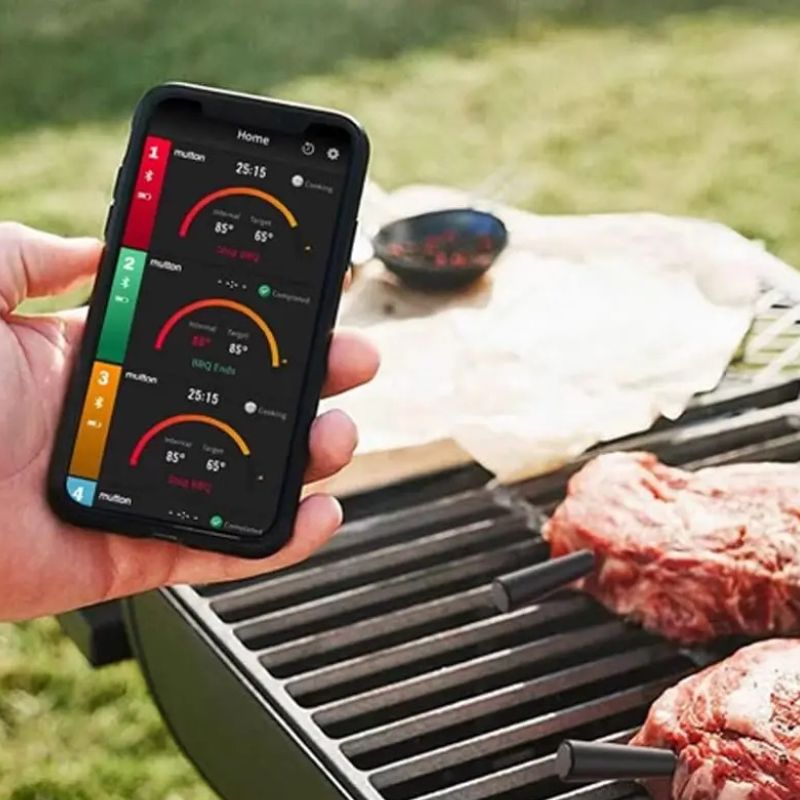 thermometre de cuisson bluetooth thermopilot lisible