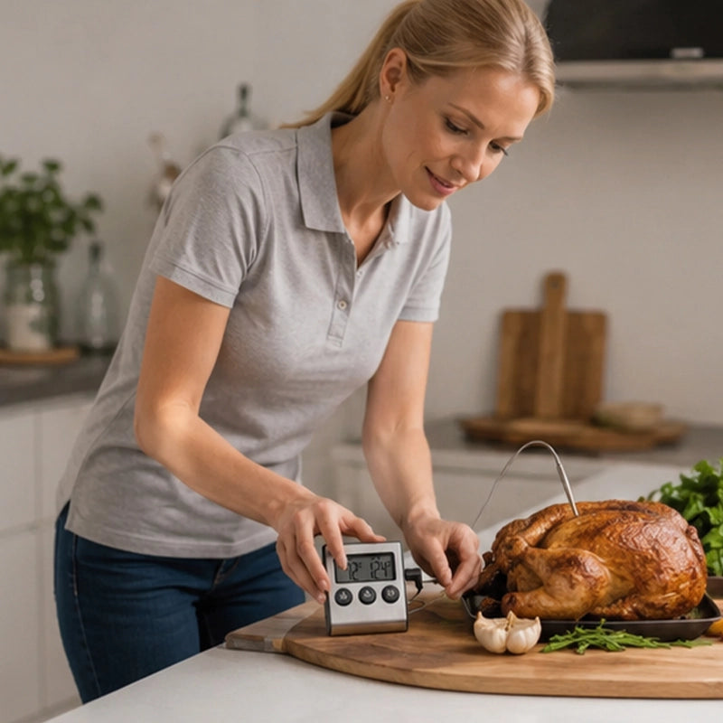 thermometre de cuisson cookytemp cuisson parfaite