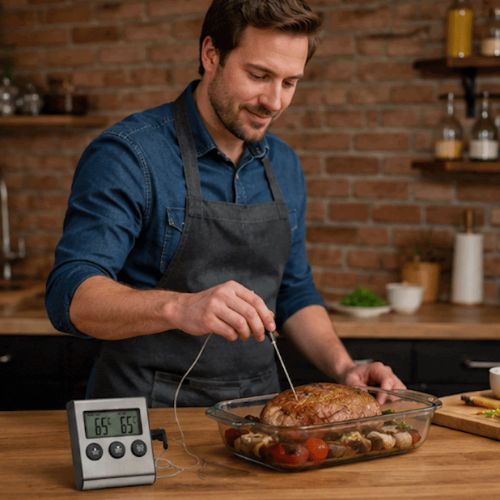 thermometre de cuisson cookytemp sonde filaire
