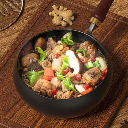 wok japonais fer forge capacite