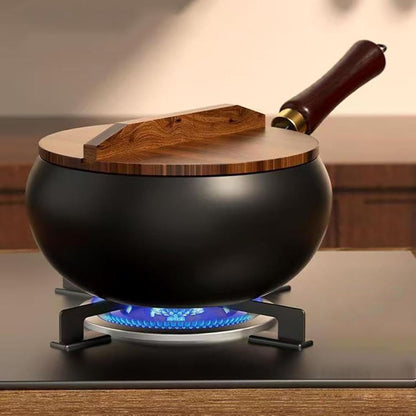 wok japonais fer forge tous feux